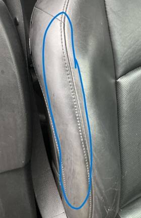 253-55287r Infiniti Passenger Right Air Bag Seat Fits 06 Fx Series 803228