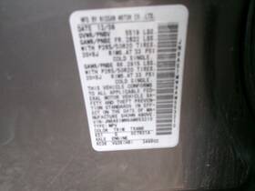 253-55395r Infiniti Passenger Air Bag Roof Fits 09-12 Fx Series 1598073
