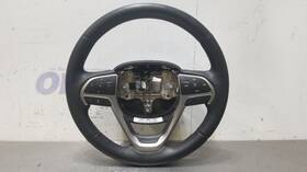 Jeep 235.am8221 21 2021 Grand Cherokee Laredo X Steering Wheel With Controls Black Leather