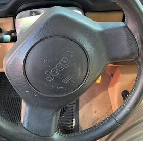 253-03046 Jeep Air Bag Driver Wheel Without Cruise Control Fits 97 Cherokee 788009