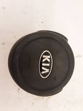 56900a9520wk Kia 2019-2021 Sedona Driver Steering Wheel Air Bag Black Oem