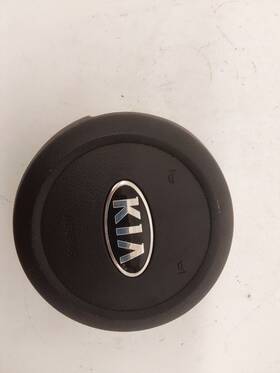 80100q5500wk Kia 2021 Seltos Driver Steering Wheel Air Bag Black