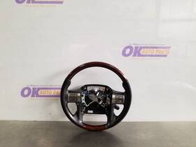 235.le1216 Lexus 16 2016 Gx460 Steering Wheel Black Leather And Wood Grain