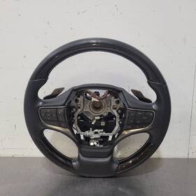 235.le1x19 Lexus 19 2019 Ls500 Steering Wheel Black Leather And Wood Grain With Heat 235.le1x19 Lexus 19 2019 Ls500 Steering Wheel Black Leather And Wood Grain With Heat
