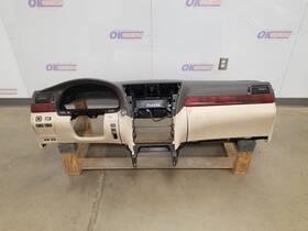 Lexus 251-50453 11 2011 Ls460 Dash Panel Tan And Wood Grain With Srs Bezel Glove Box