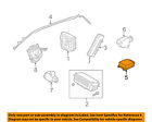 Lr038452 Land Rover Oem Supplemental Restraint Module