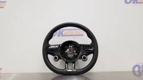235.ma1b23 Maserati 2023 Grecale Trofeo Steering Wheel With Controls Black Leather