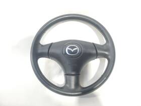235.mz1o04 Mazda 2004 Miata Speed Oem Steering Wheel Red Stitch With Air Bag