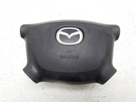 253-59134 Mazda 2001 Protege Air Srs Bag Driver Wheel Excluding Mp3 Oem Bj0f 57 K00