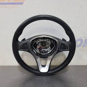 235.mb1i17 Mercedes-benz 17 2017 E300 Sedan Steering Wheel Black Leather Heated