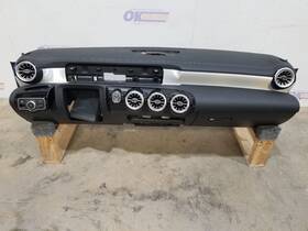 251-10243 Mercedes-benz 23 2023 Amg Cla35 Dash Panel Assembly Black With Srs