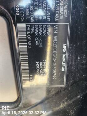 Mercedes-benz 9068602302 Air Bag Only Oem 10-18 Mercedes-benz Sprintv25