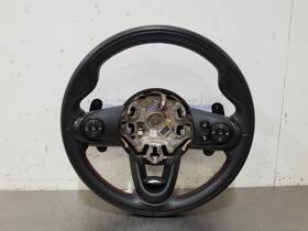 235.co1c19 Mini Cooper 19 2019 S Steering Wheel Black Leather Left Driver