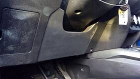 253-11875l Mitsubishi Outlander Sport 2015 Driver Knee Air Bag Black