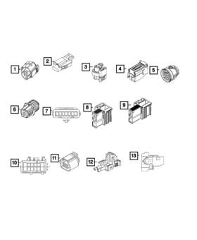 68235874aa Mopar Genuine Electrical - Connector