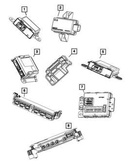 68401929aa Mopar Genuine Air Bag Module Cover