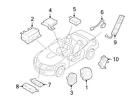 Nf47-67-sw0b Nf4767sw0b Mazda Brand New Genuine