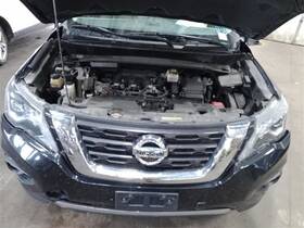 253-55603l Nissan Air Bag Assembly Lh Driver Side Steering Wheel / Black-m 2017 Pathfinder Sku#388