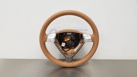 235.po1w08 Porsche 08 Cayman S 987 Tiptronic Steering Wheel Tan Leather