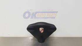 253-63021bl Porsche 02 Boxster S 986 3 Spoke Driver Left Steering Wheel Srs Black Vinyl