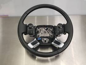 235-10464 Rover 22 2022 Ranger Hse P400 Classic Style Steering Wheel Black Leather Left