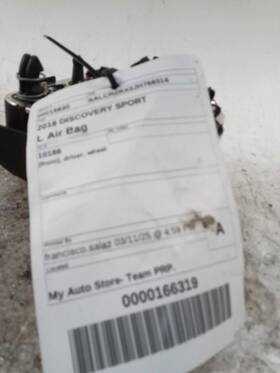 253-10188l Rover Driver Air Bag Front Wheel Fits 17-19 Discovery Sport 409274