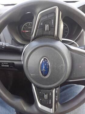 253-10122l Subaru Driver Left Air Bag Wheel Fits 17-19 Impreza 2824347