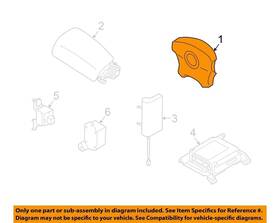 98211sa070 Subaru Air Bag Driver Wheel Fits 05 Forester 388383