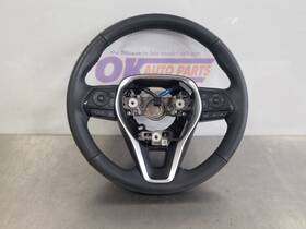 235-10006a Toyota 24 2024 Corolla Se Sedan Steering Wheel Black Leather