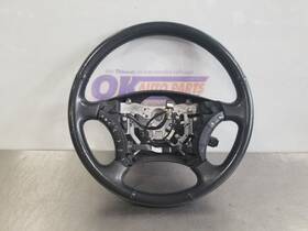 235.to1307 Toyota 07 2007 Landcruiser Steering Wheel Black Leather