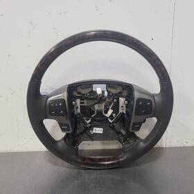 235.to1711 Toyota 11 2011 Land Cruiser Steering Wheel Brown Leather Wood Grain