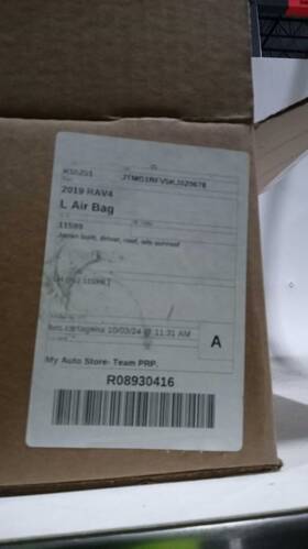 253-11599l Toyota Driver Air Bag Japan Built Roof Without Sunroof Fits 19 Rav4 45075