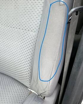 253-58476l Toyota Driver Air Bag Seat Standard Cab 2 Door Fits 07-13 Tundra 782551