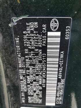 6218033031 Toyota 6218033032 6218006022 6218006021 Driver Left Air Bag Roof Fits 07-11 Camry 8373919