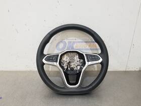 235-10665b Volkswagen 24 2024 Atlas Se Technology Steering Wheel Black Leather Heated