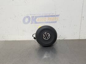 253-12657l Volkswagen 21 2021 Golf Gti Front Steering Wheel Srs Pad Left Driver