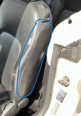 253-52223b Volkswagen Air Bag Front Driver Seat Fits 04-10 Beetle 791397