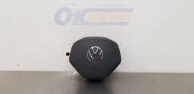 5na880201g Volkswagen 24 Golf R Driver Left Steering Wheel Srs Black