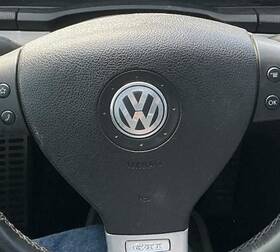 253-52321 Volkswagon Air Bag 2 Door Front Driver Steering Wheel 3 Spoke Fits 06-09 Rabbit 826414