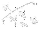 W505256s424 Ford Brand New Genuine Oem Air Bag Inflator Module Screw