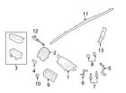 W706681s438 W706681s439 Ford Brand New Genuine Oem Air Bag Inflator Module Screw