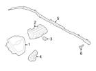 W706710s442 Ford Brand New Genuine Oem Air Bag Module Bolt