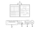 Xf3z14b217aa Ford New Genuine Oem Air Bag Warning Label Decal Explorer