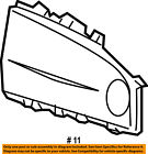 Yw781rhai Mopar Chrysler Oem Pt Cruiser Instrument Panel Bag Door