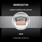 Hyundai Mobis 2018-2022 Kona Ambient Temperature Sensor 969852D700. Fixed Price $39.00.