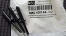 New Mopar Bumper Cover Rivets Dodge Jeep 06506007AA - Set Of 3. Fixed Price $14.99.