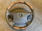 Jaguar Xj X350 Type 1/2 Walnut Steering Wheel. Fixed Price $102.23.