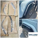 Xtreme Recon 18-24 Jeep Wrangler Mopar Wheel Opening Spat Flare Extensions Pc. Fixed Price $171.08.