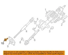 Ford Oem 07-23 Ecosport Steering Column Assembly-seal Screw W705132S439. Fixed Price $16.99.