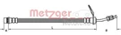 Metzger Brake Hose For Opel Renault Nissan Movano Combi Master Ii Box 9111643. Fixed Price $15.89.